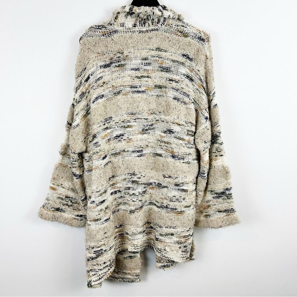Moth Oversized Multicolored Cardigan Sweater Size… - image 5
